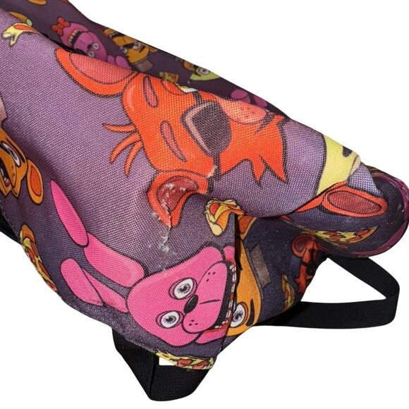 Five Nights At Freddy's Backpack Bioworld School Bag 18 Inch Kids Pizza Print - Picture 4 of 12